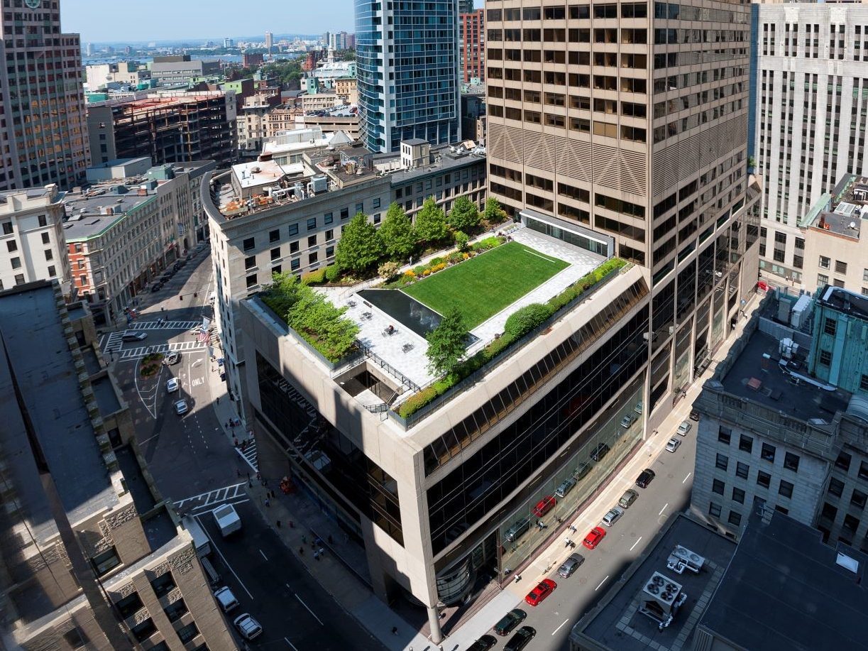 The office building at 1 Federal St. in Boston.